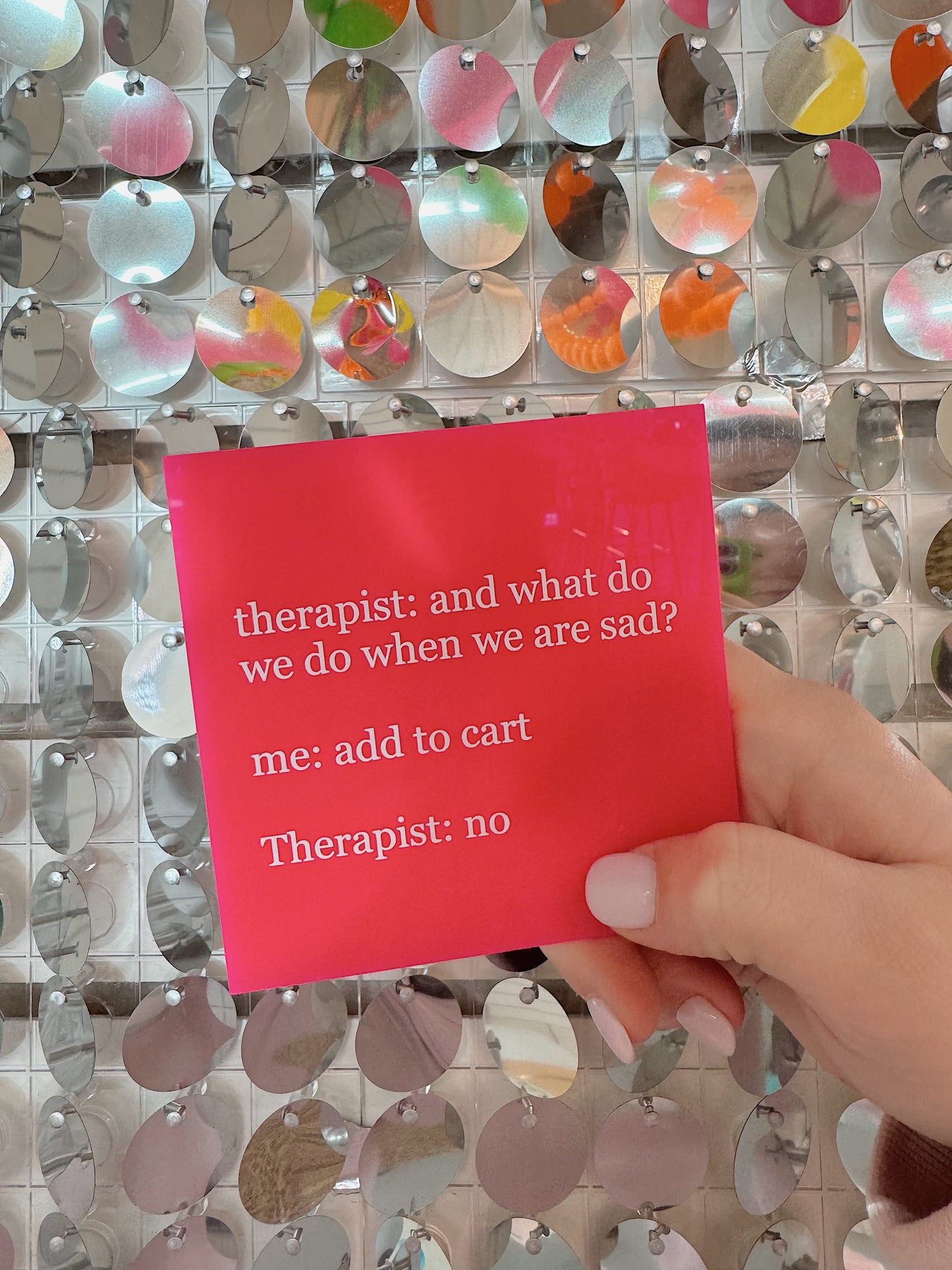 Add To Cart Therapy Coaster