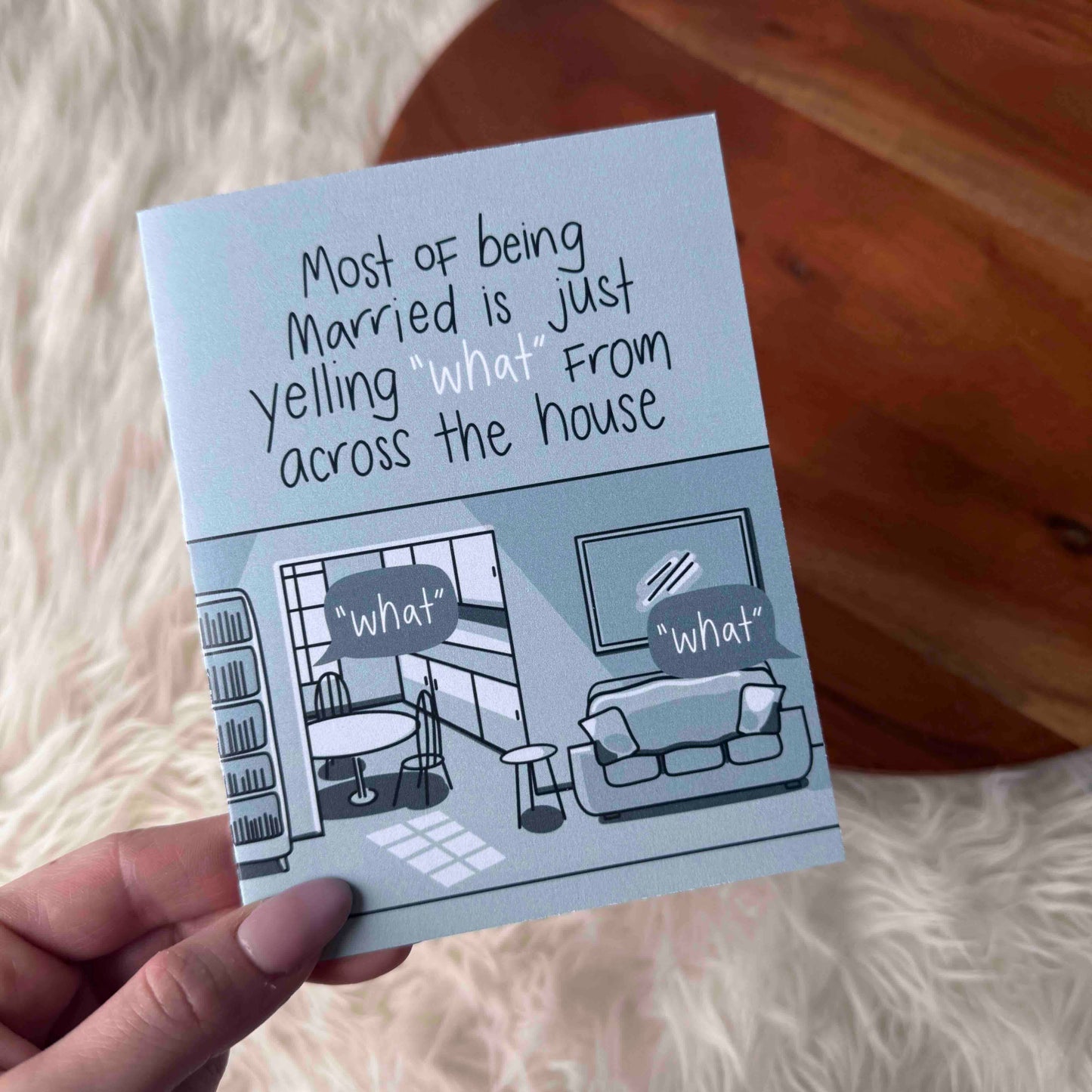 Most Of Being Married Card