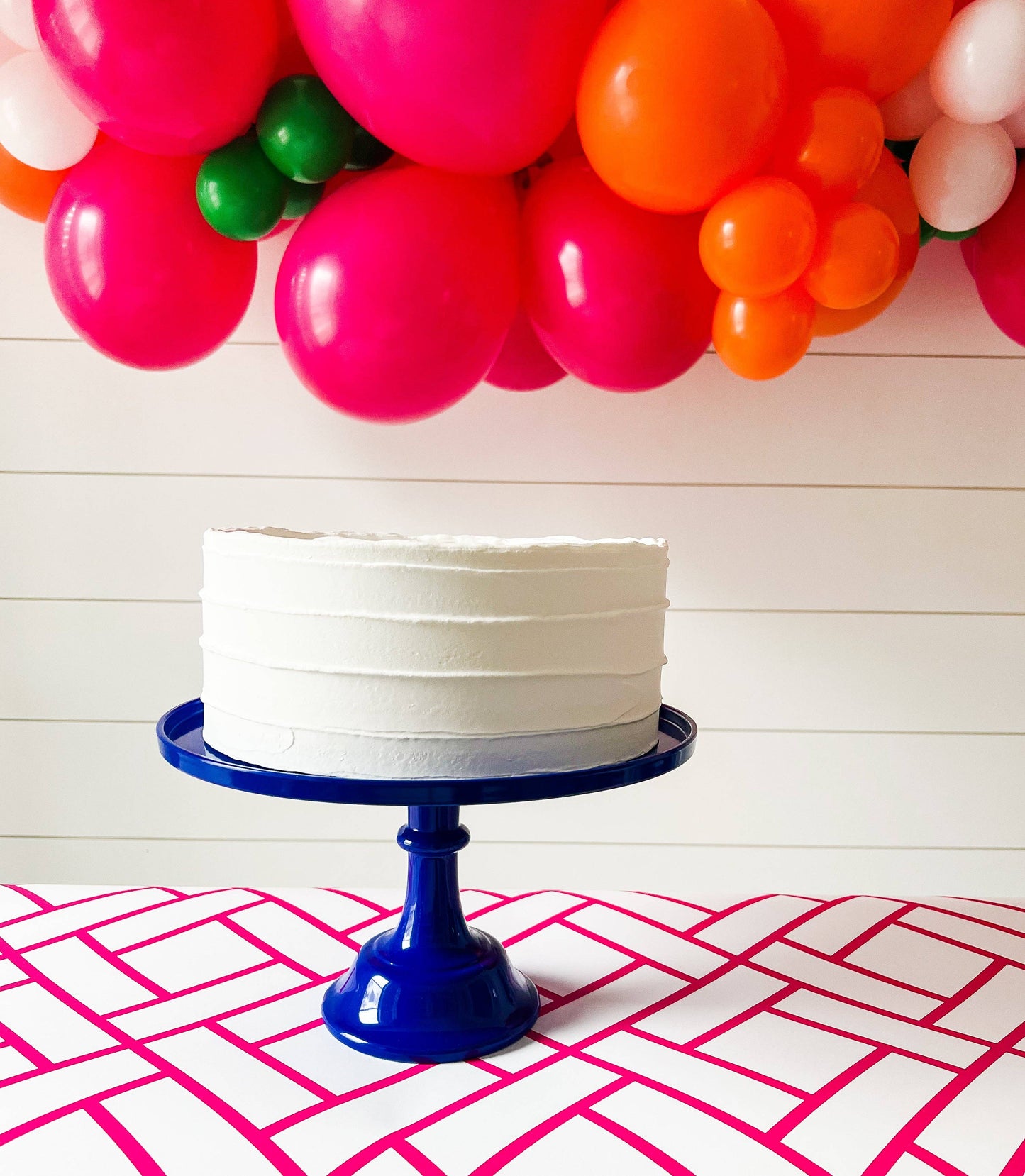 Royal Blue Melamine Cake Stand