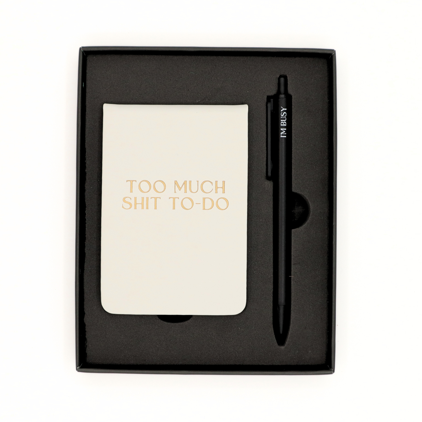 Too Much Sh*t To Do Journal & Pen Box Set