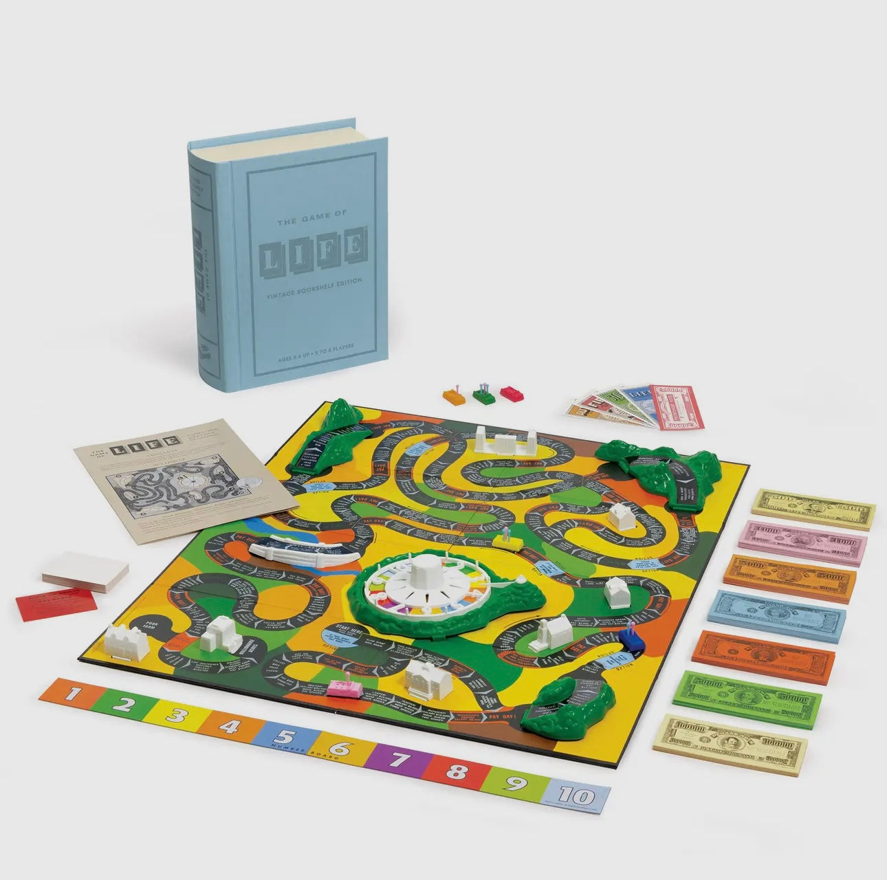 The Game of Life Vintage Bookshelf Game