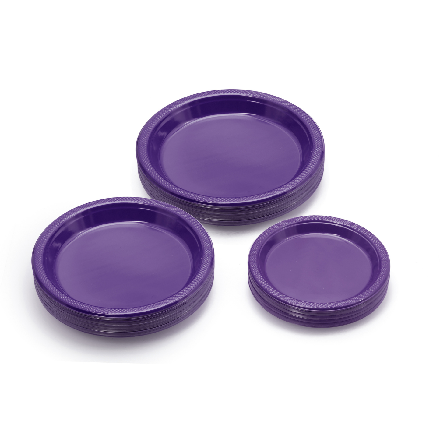 Purple Plastic Plates (9in./50ct.)