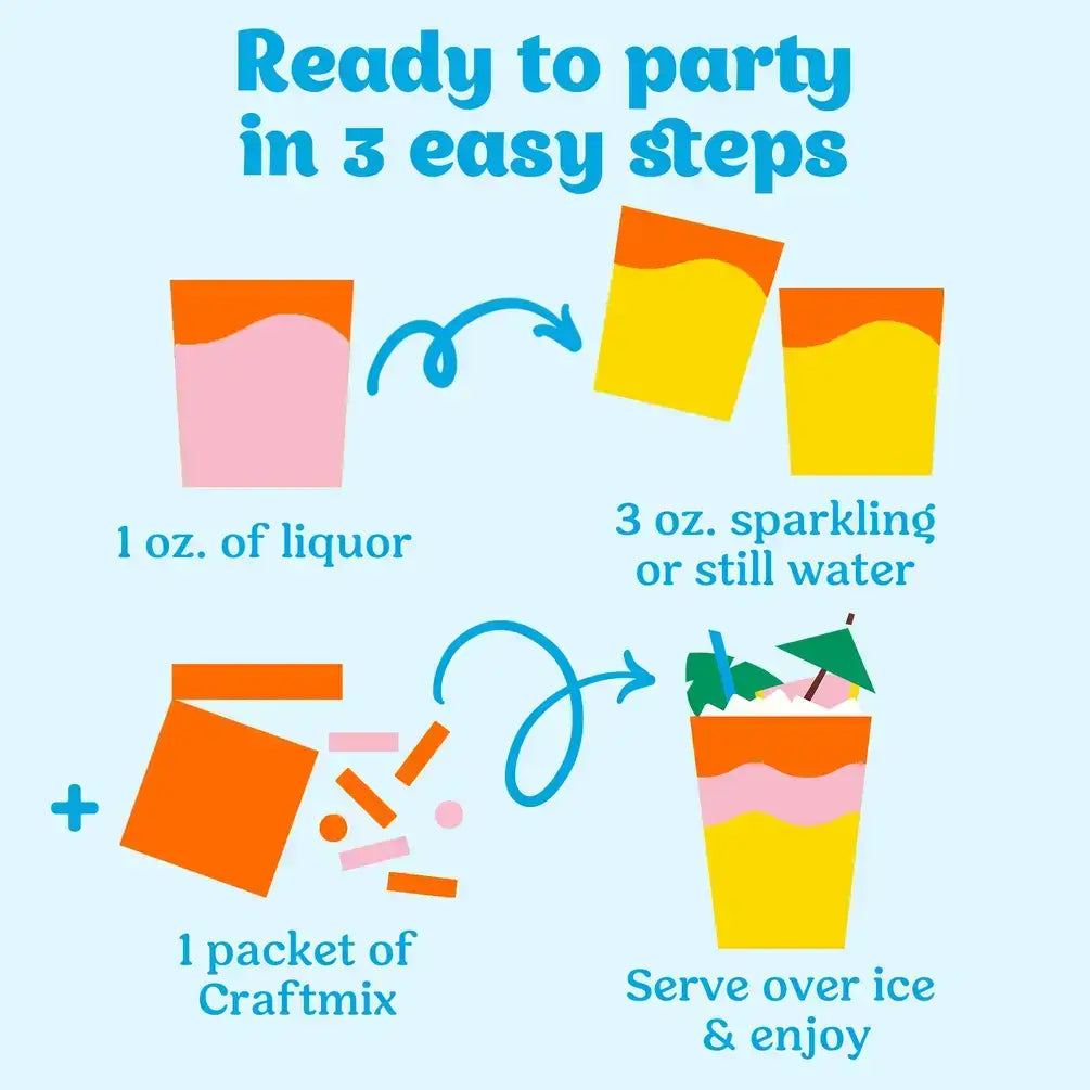 Cranberry Vanilla Cocktail/Mocktail Mix