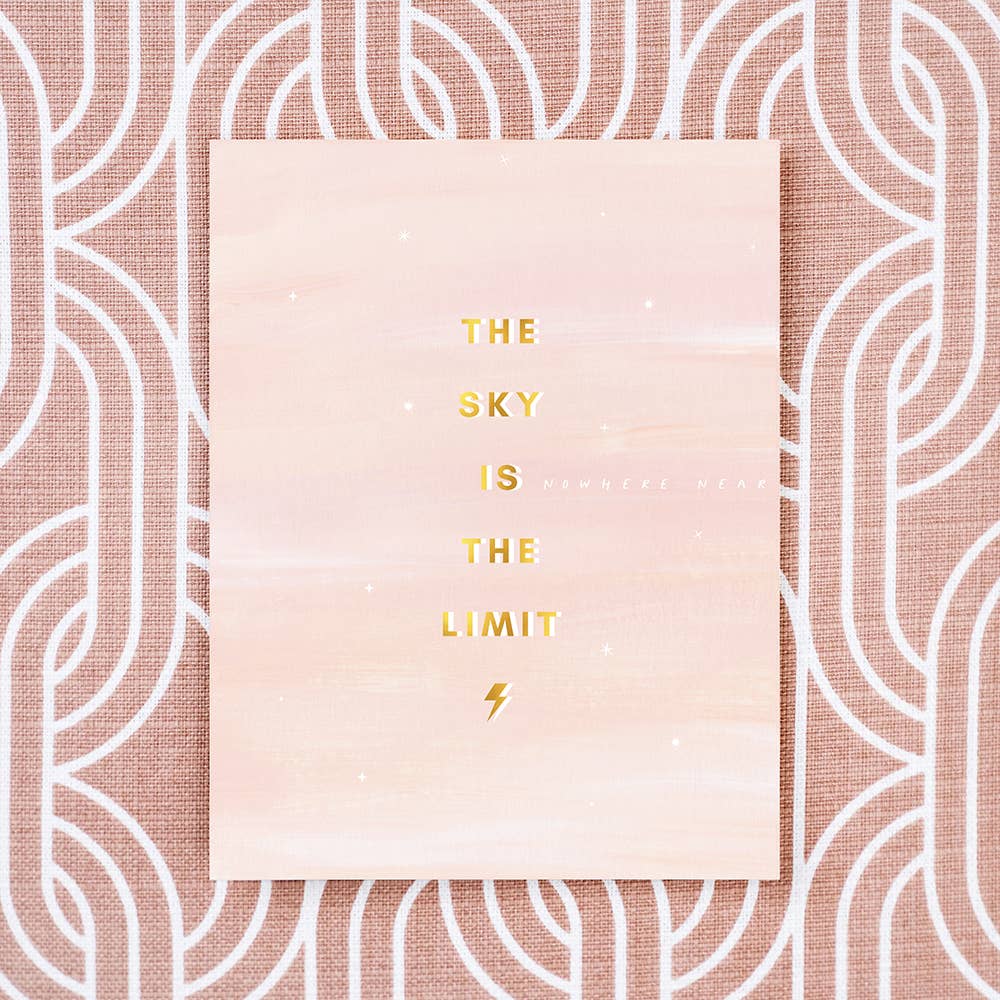 The Sky Is Nowhere Near The Limit