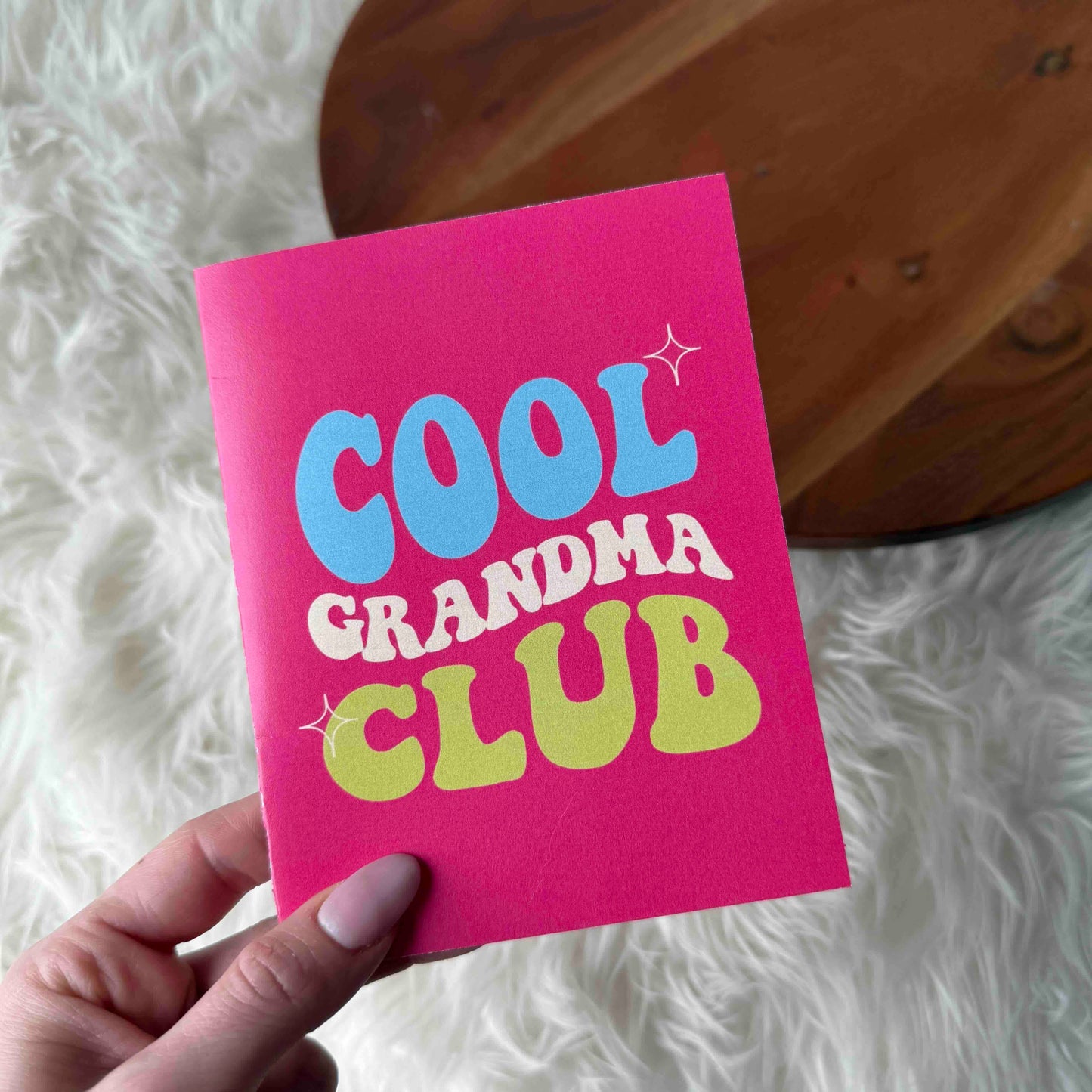 Cool Grandma Club Card