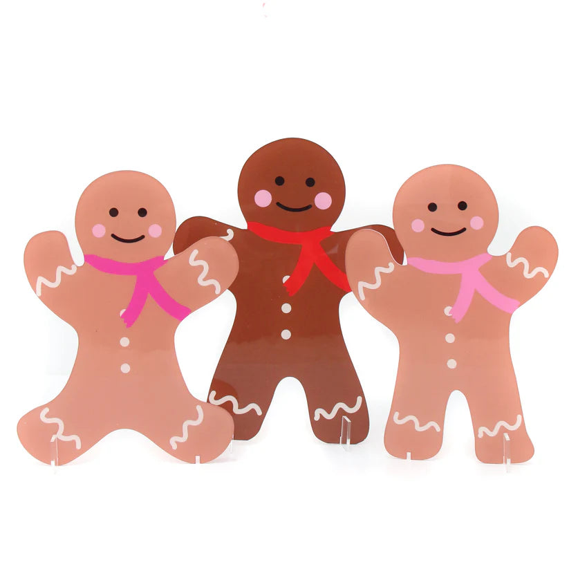 Acrylic Gingerbread Men
