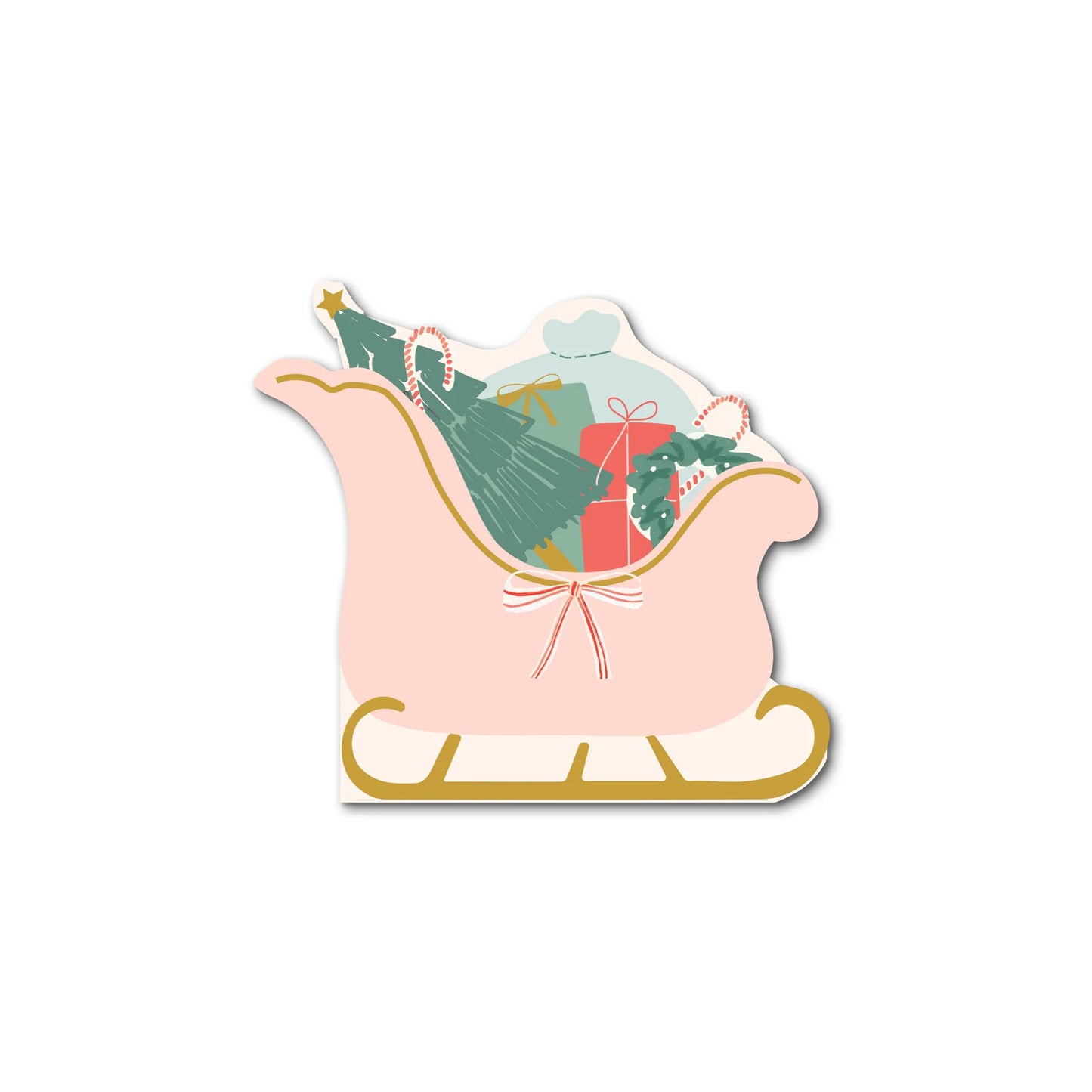 Christmas Village Sleigh Napkins