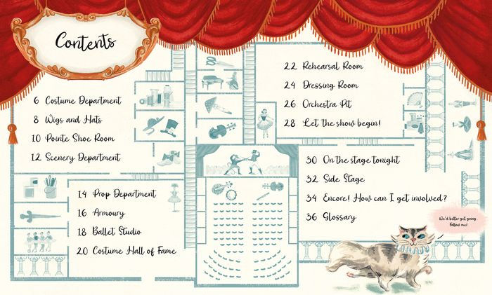 Curtain Up! Book