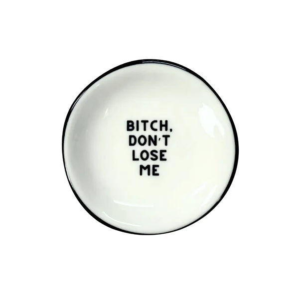 Don't Lose Me Ring Dish