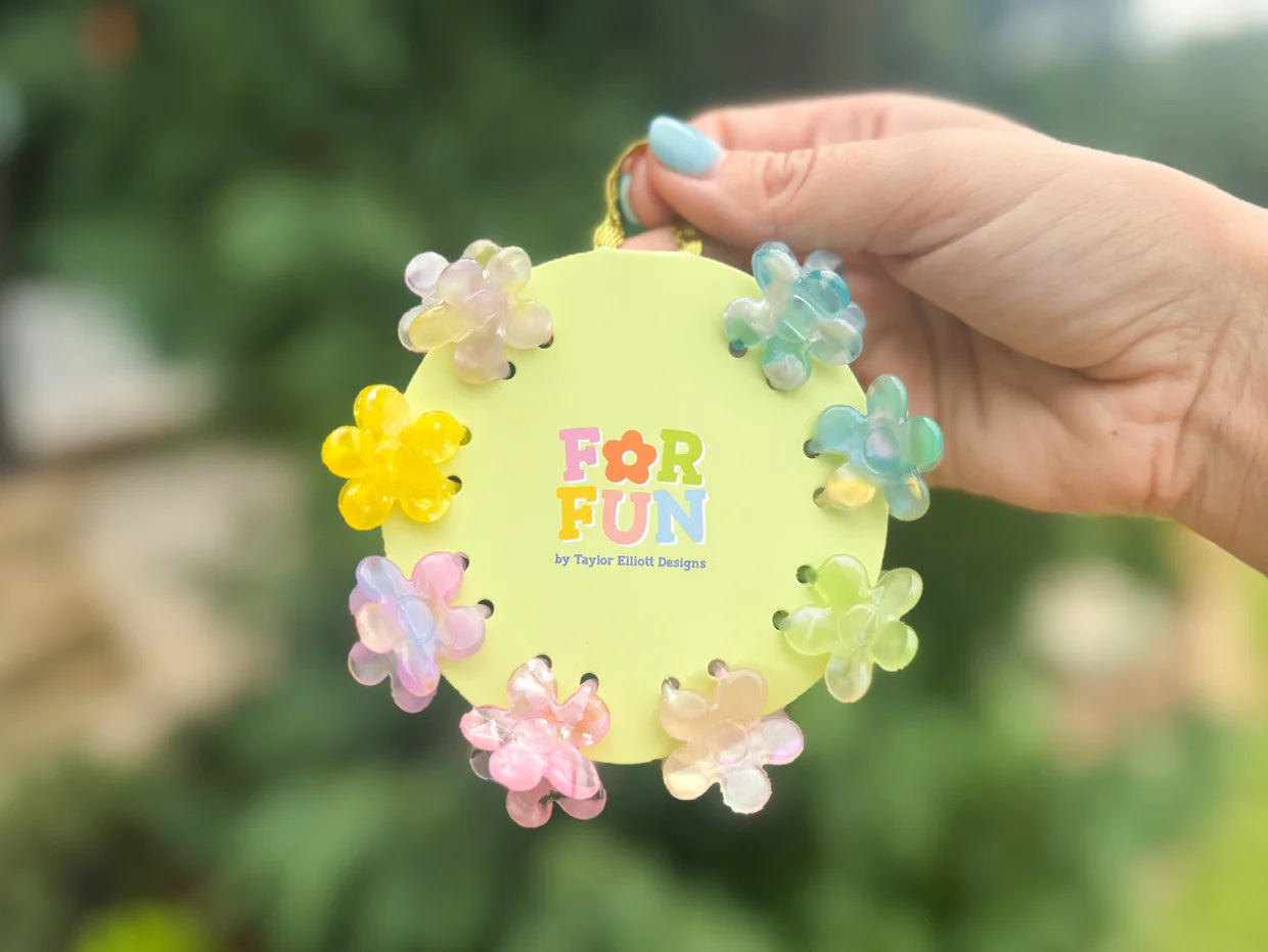 Flower Hair Clip Set