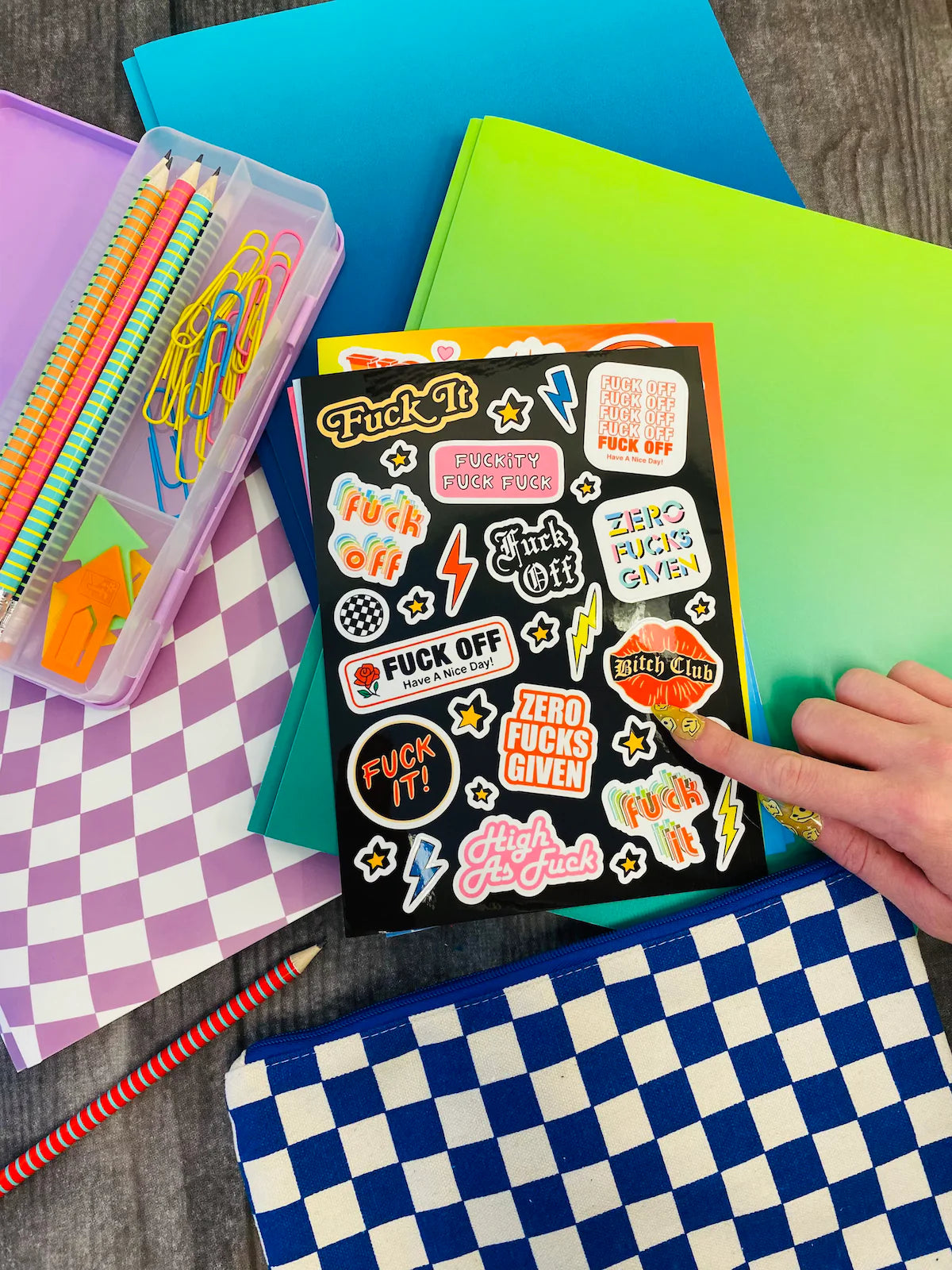 F*ck It Sticker Sheet