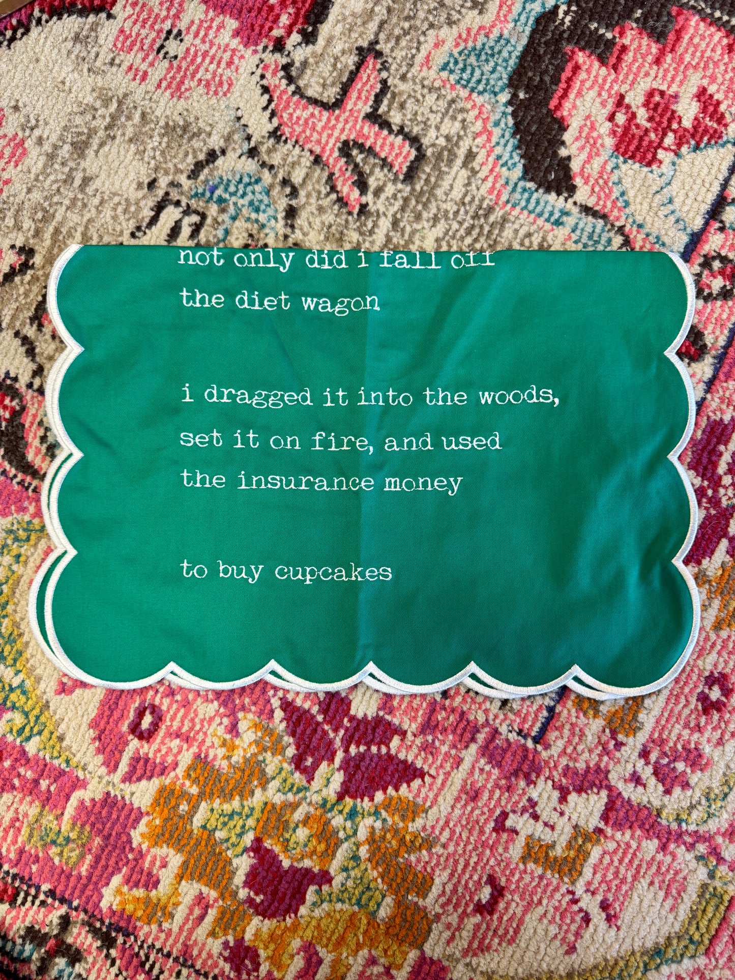 The Diet Wagon Tea Towel