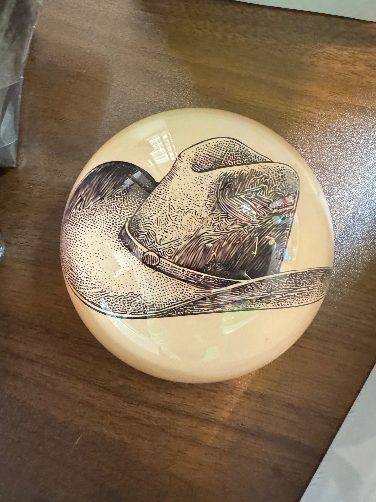 Cowboy Hat Paperweight