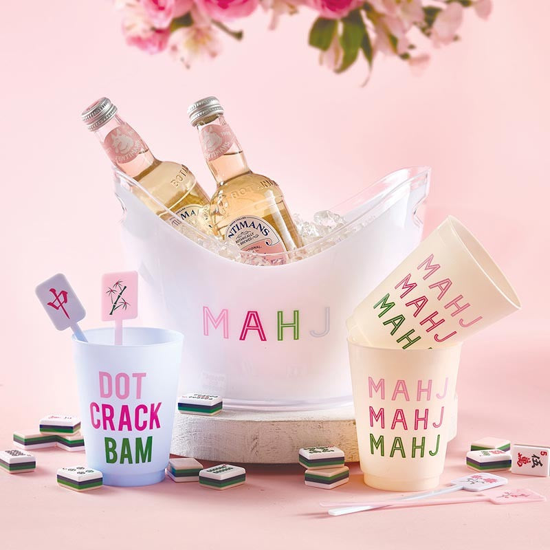 Mahj Acrylic Beverage Bucket