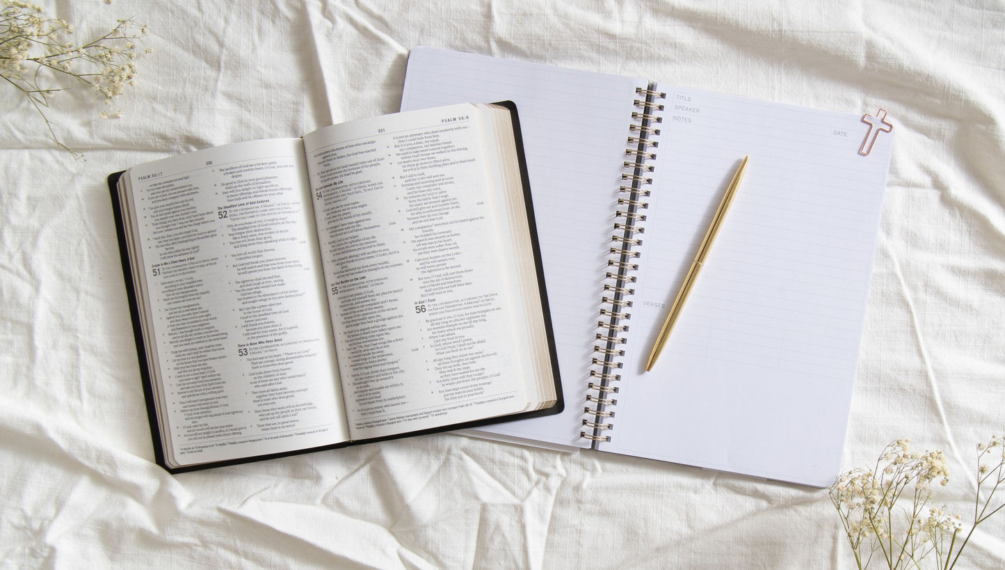 Black Church Notes Notebook