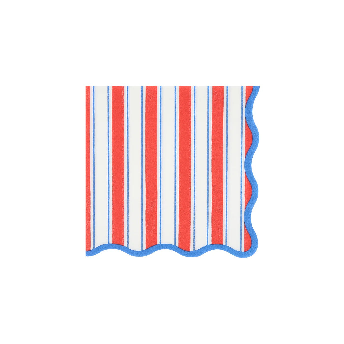 Nautical Striped Cocktail Napkins