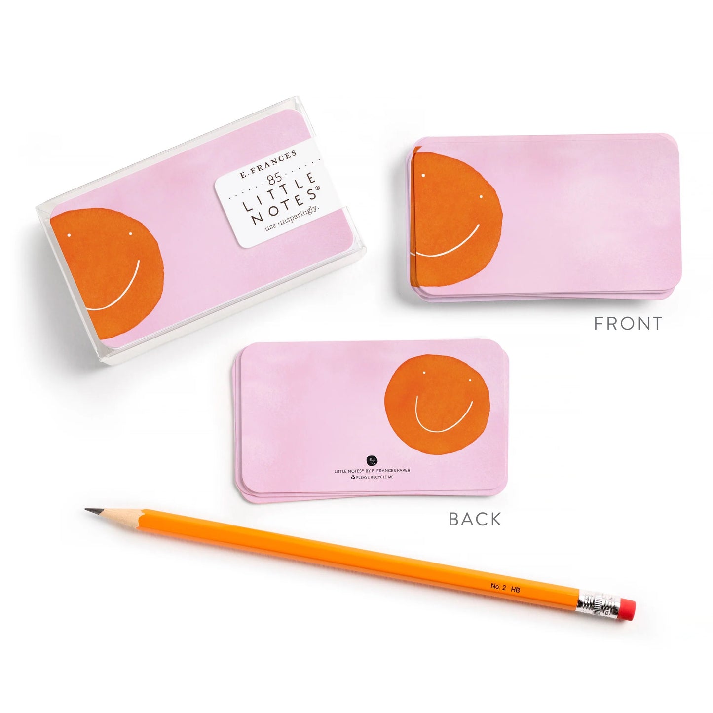 Orange Smiley Little Notes®