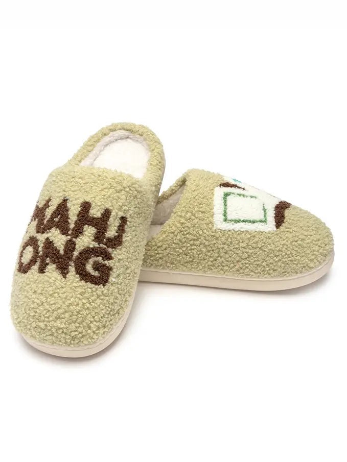 Mahjong Slippers