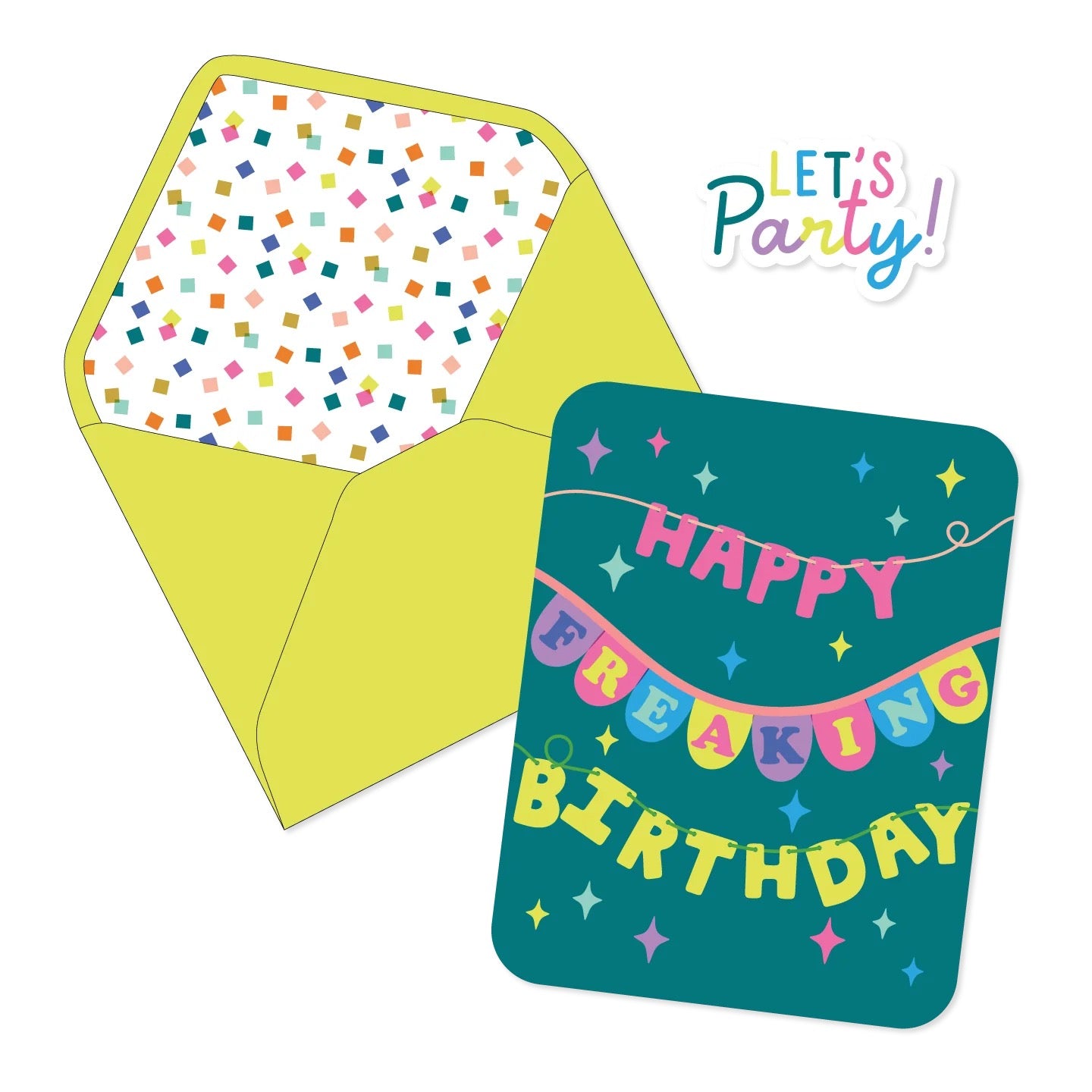 Happy Freaking Birthday Card