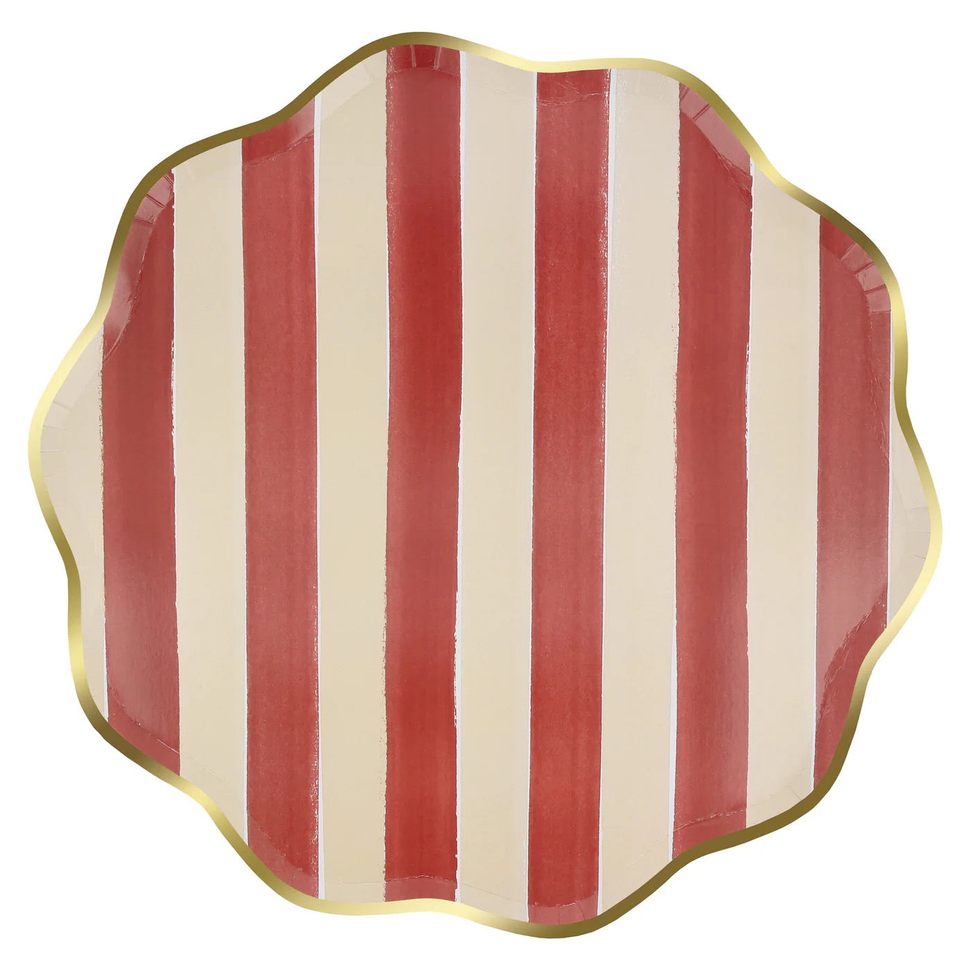 Fall Stripes Dinner Plates