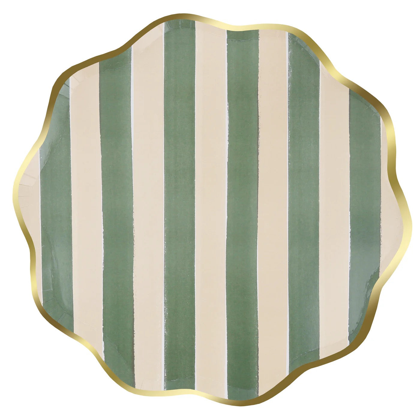 Fall Stripes Dinner Plates