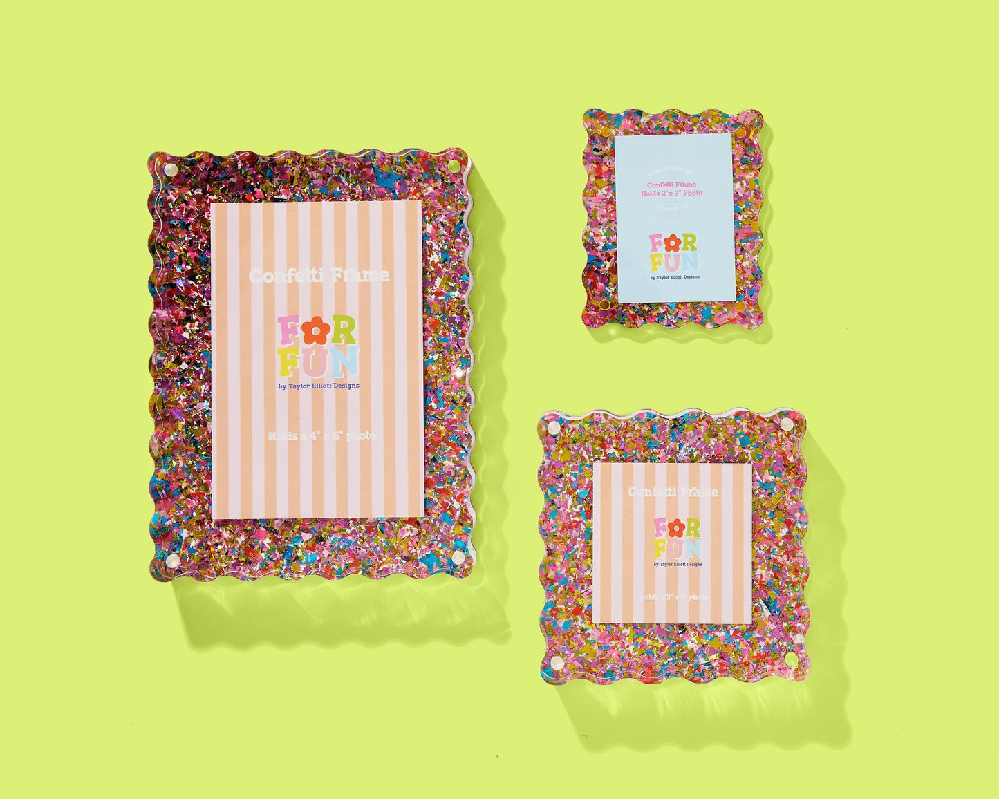 Happy Confetti Frame - Small