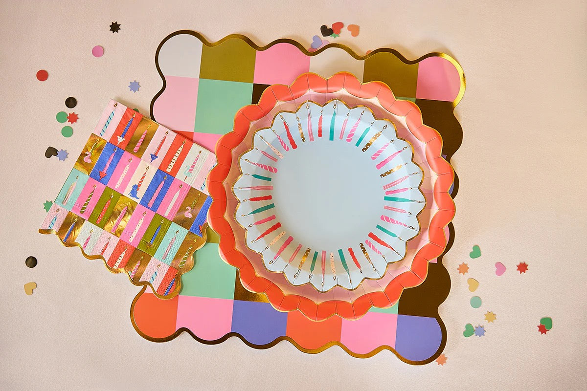 Birthday Wishes Dinner Plate