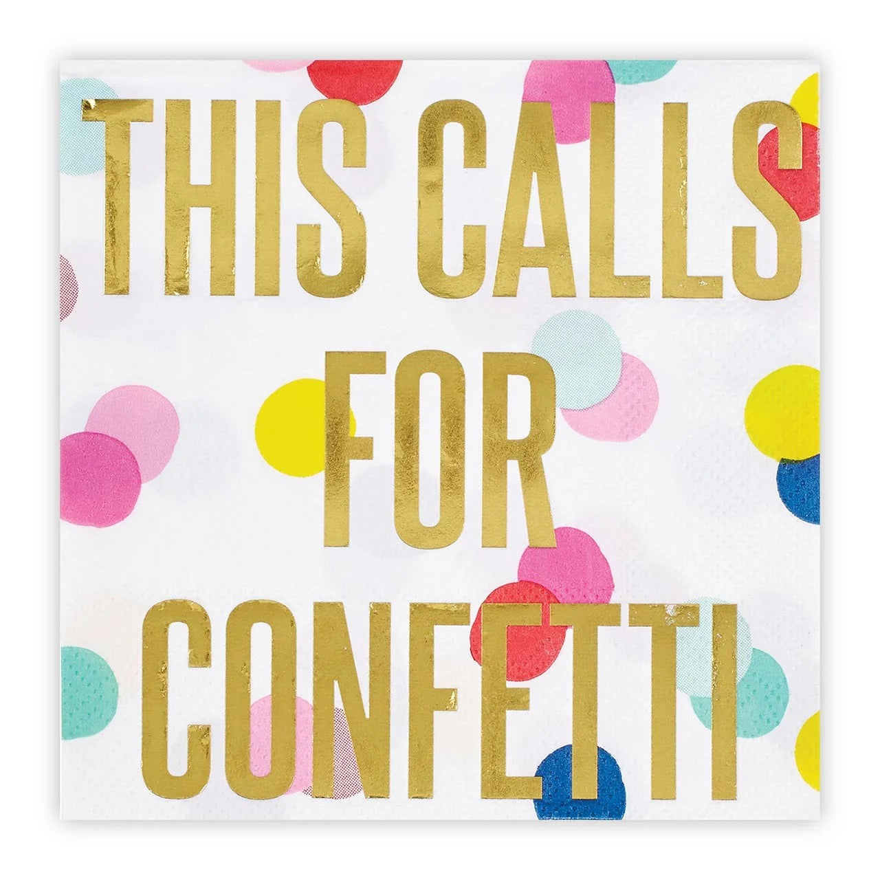 Calls For Confetti Napkins