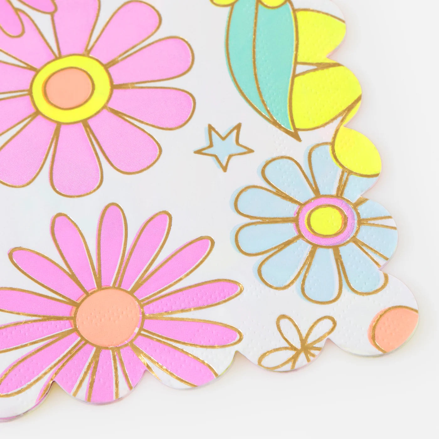 Flower Power Cocktail Napkins
