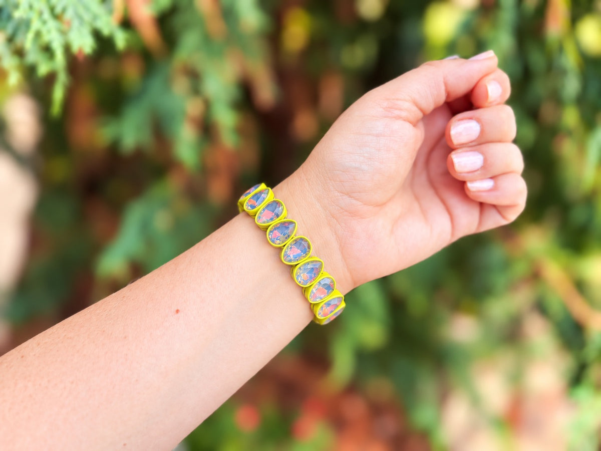 Logan Chartreuse Bracelet