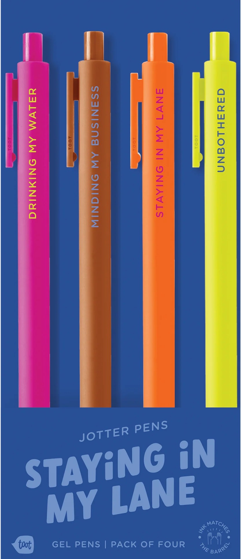Staying In My Lane Jotter Set