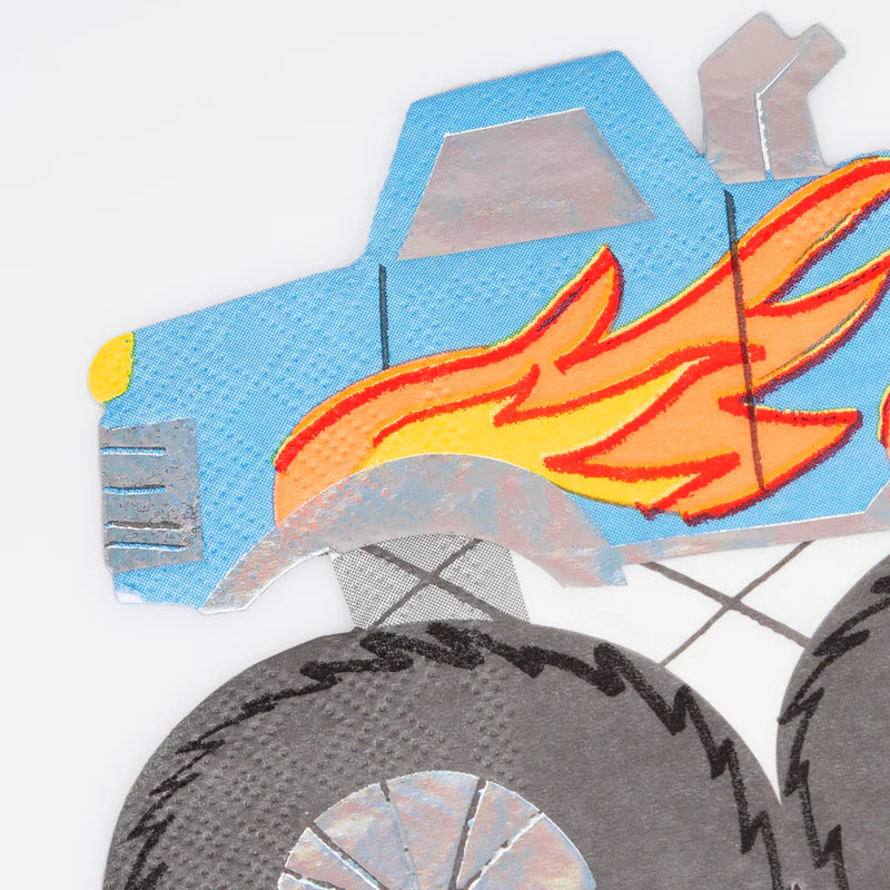 Monster Truck Napkins