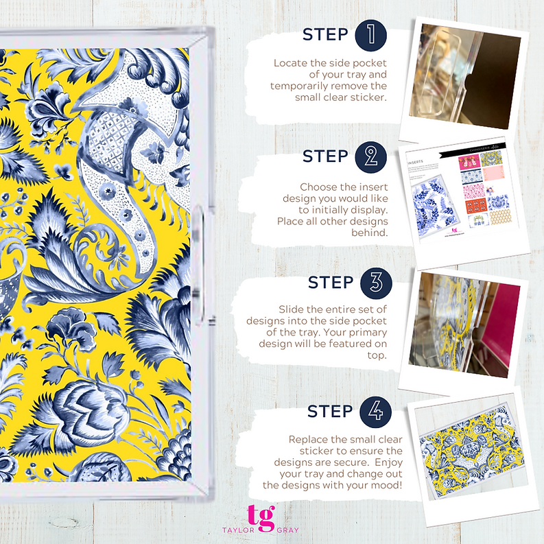 Preppy Please Tray Inserts | Large