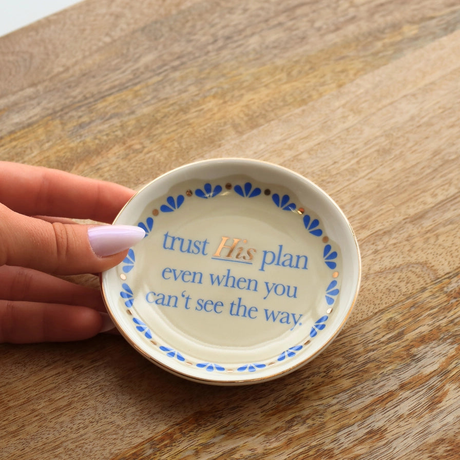 Trust His Plan Tray