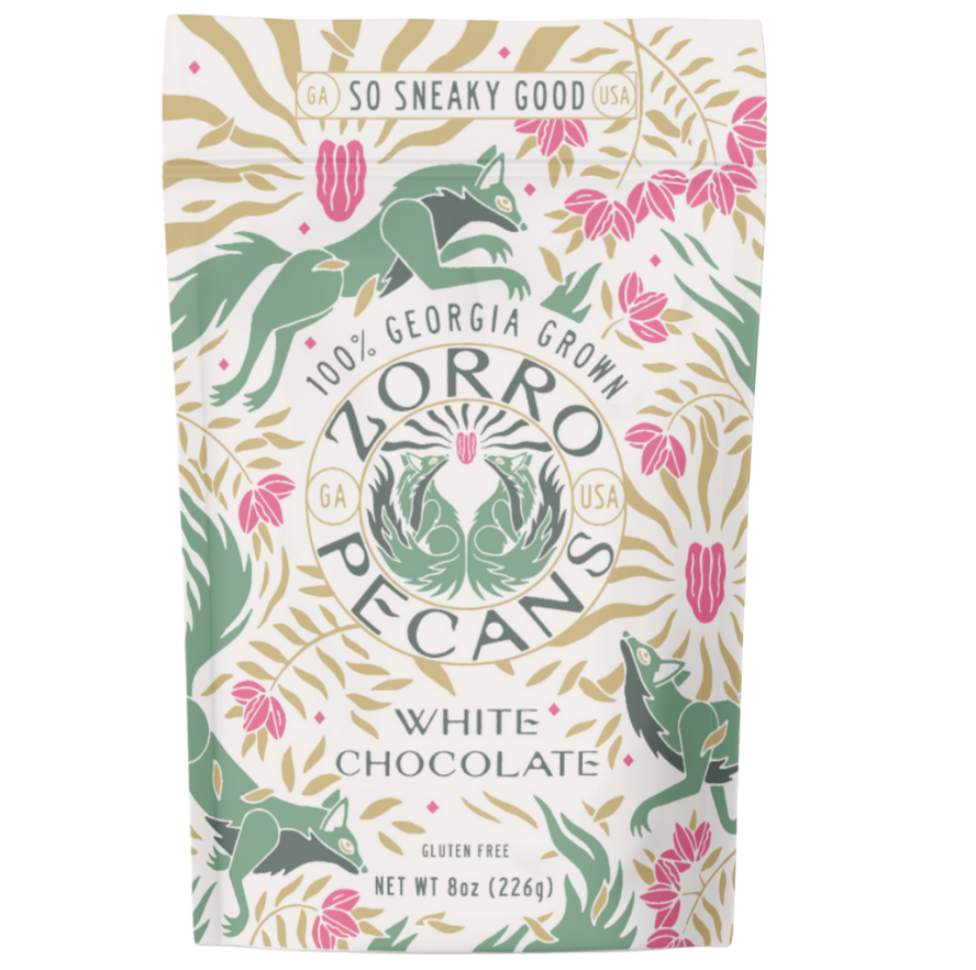 White Chocolate Covered Pecans