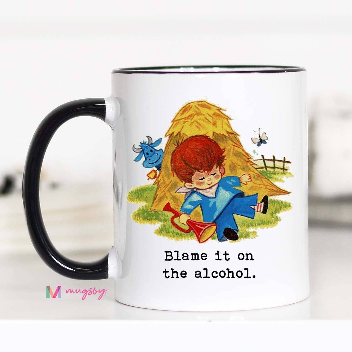 Blame it on the Alcohol Mug