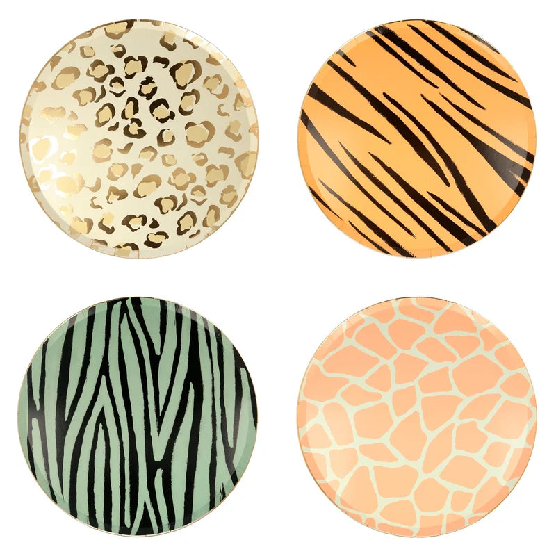 Safari Print Dinner Plates