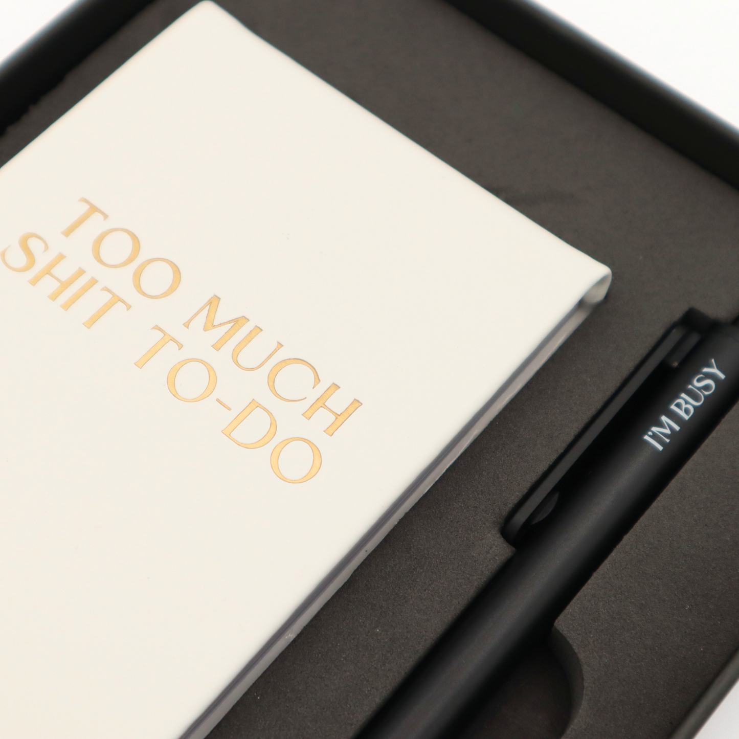 Too Much Sh*t To Do Journal & Pen Box Set
