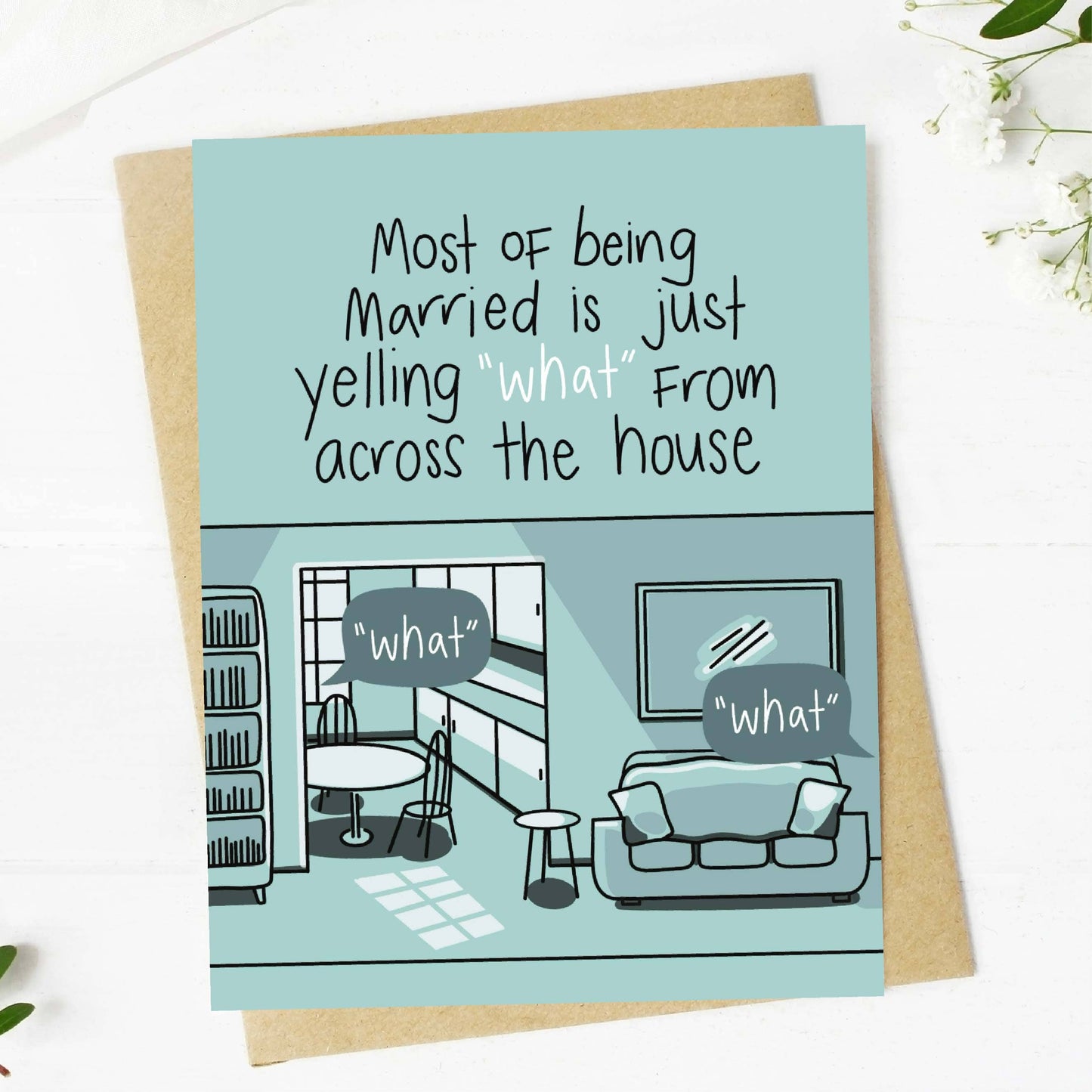 Most Of Being Married Card