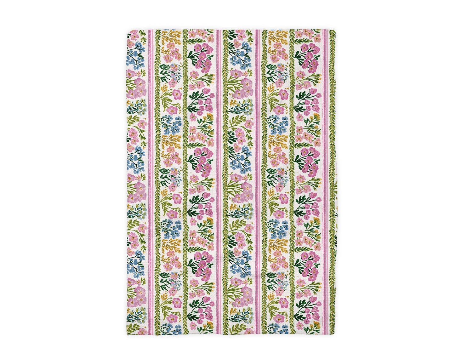 Floral Blooms Spring Tea Towel