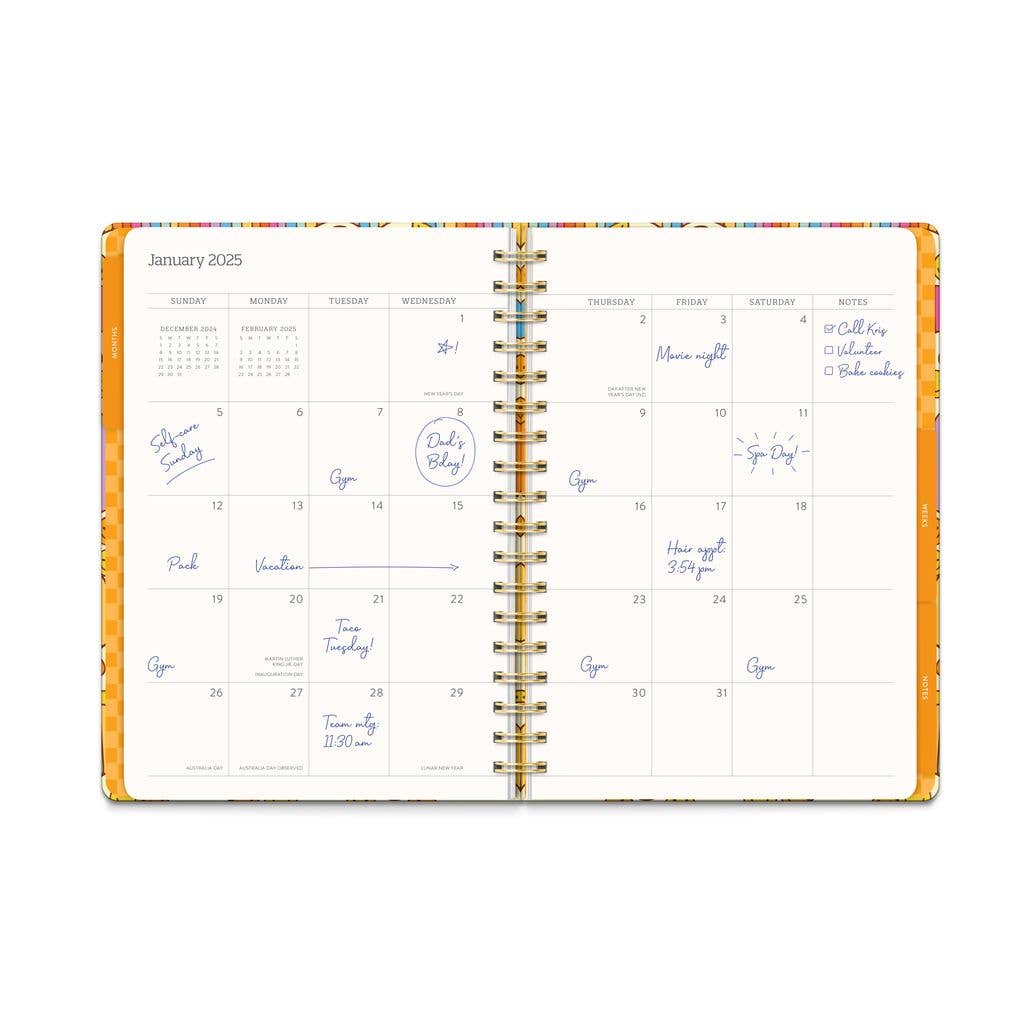 2025 Good Times Tri-Tab Planner