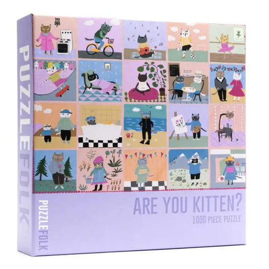 Are You Kitten? Puzzle 1,000 Pc