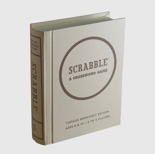 Scrabble Vintage Bookshelf Game