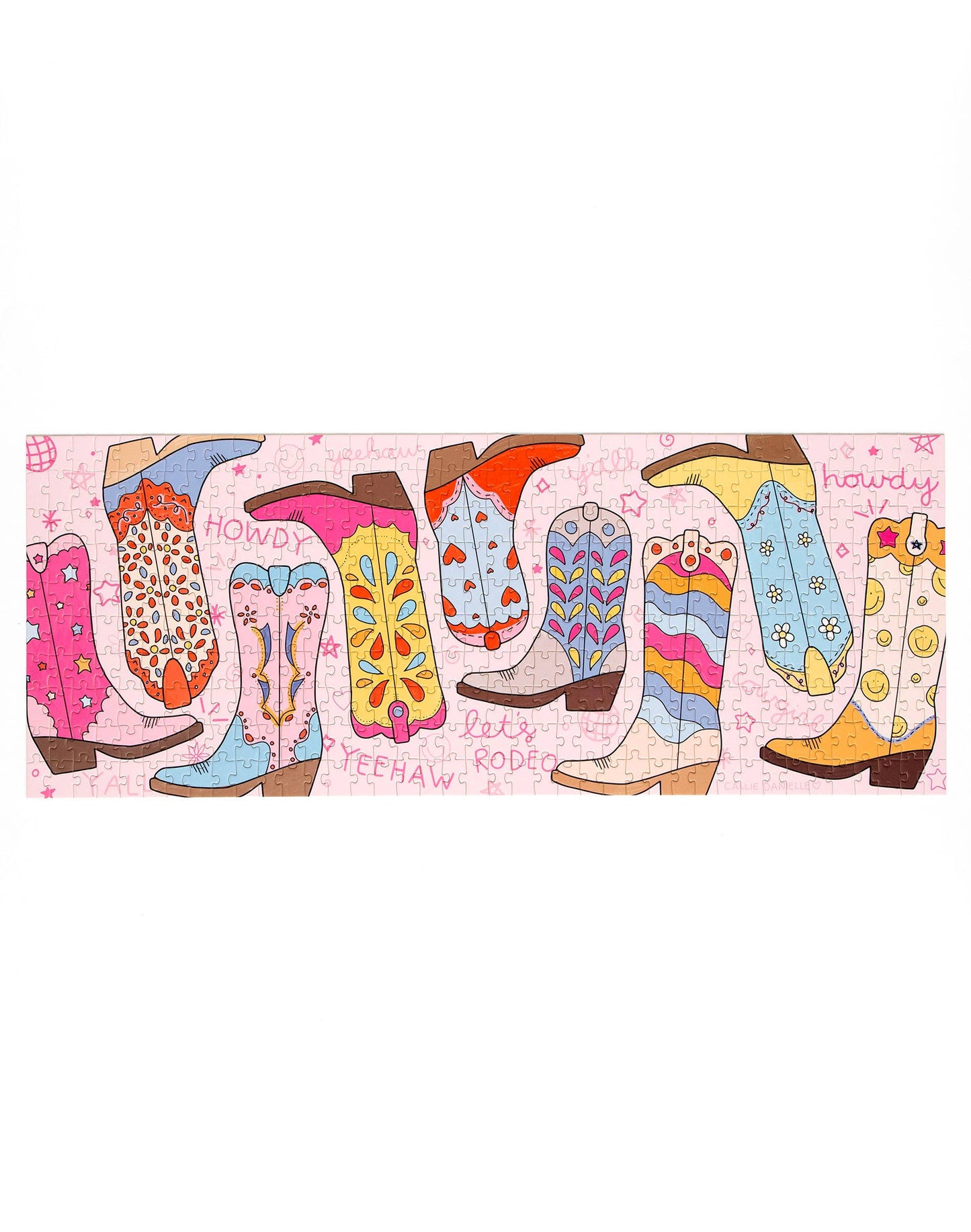 Cowgirl Boots Jigsaw Puzzle