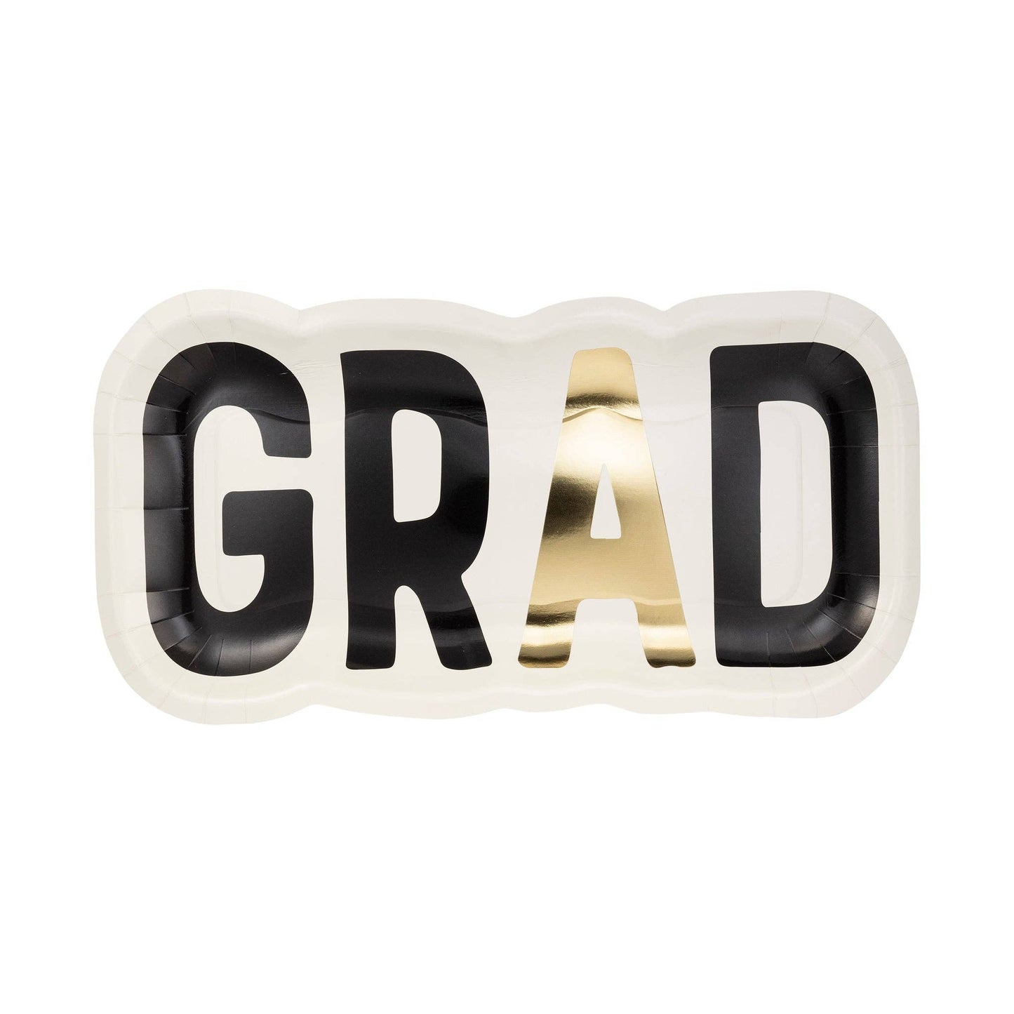 "GRAD" Paper Plate