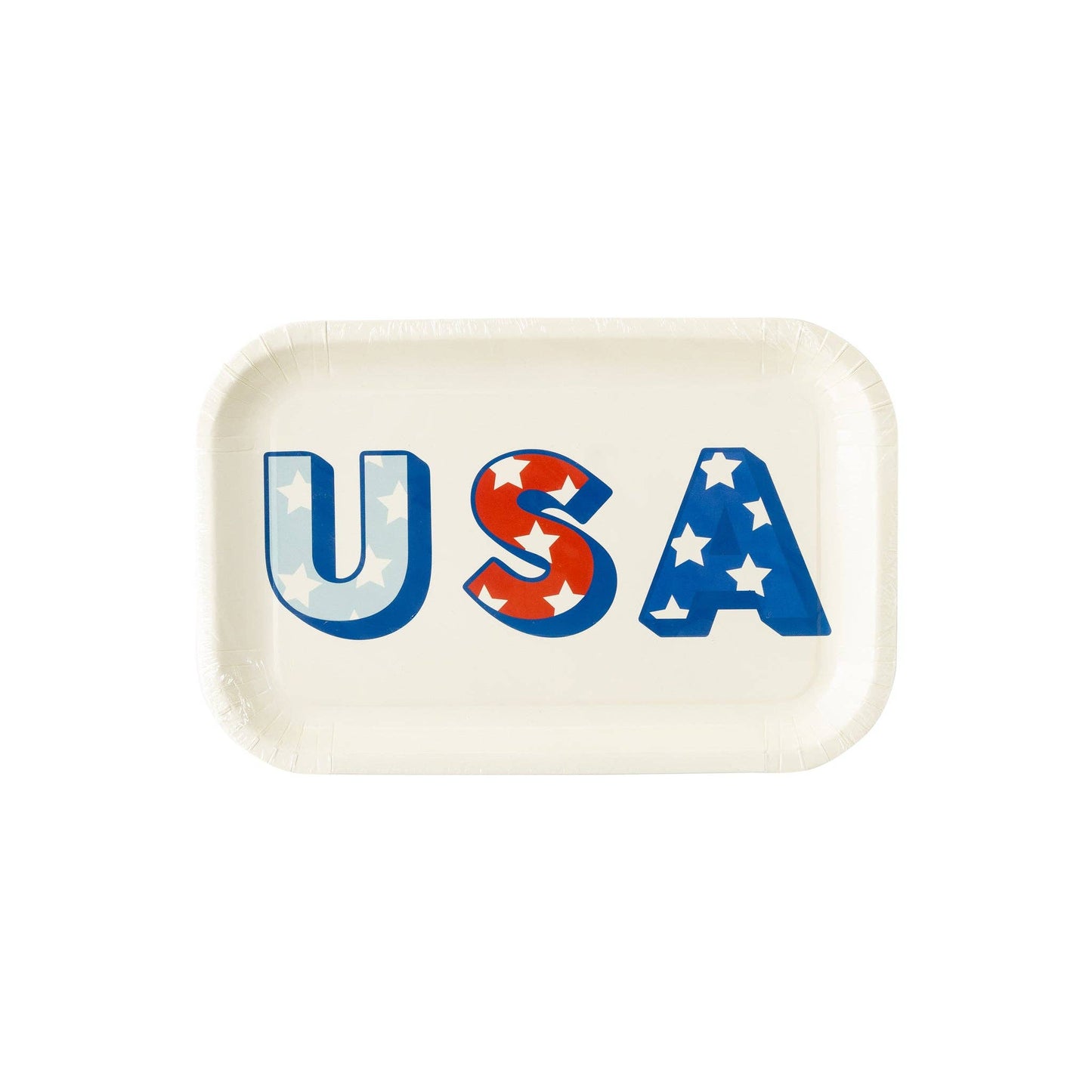 USA Shaped Plate