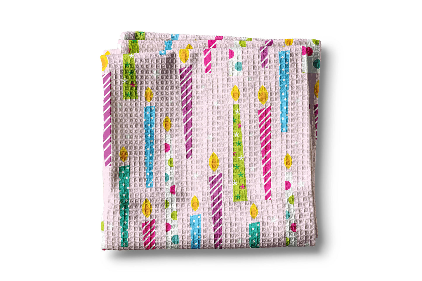 Birthday Candles Tea Towel