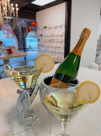 Lemon Drop Martini Decorative Drink