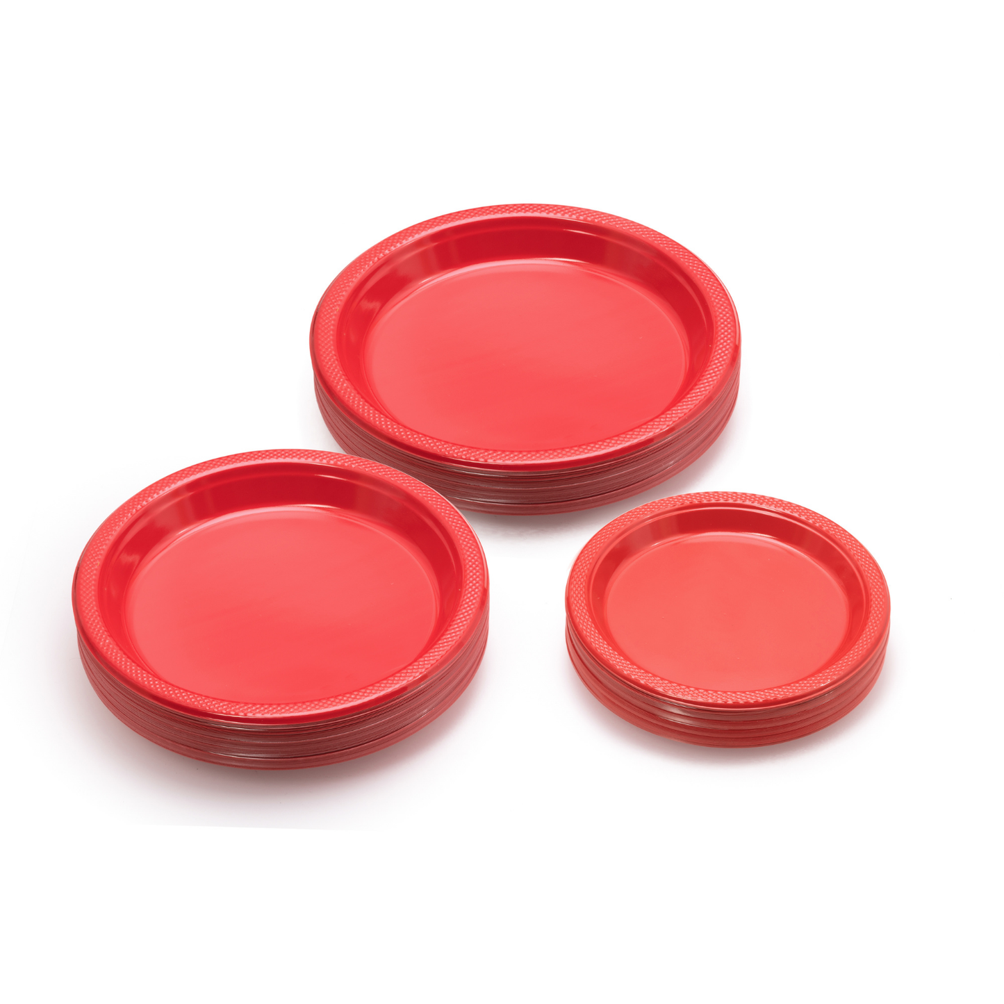 Red Plastic Plates (7in./50ct.)