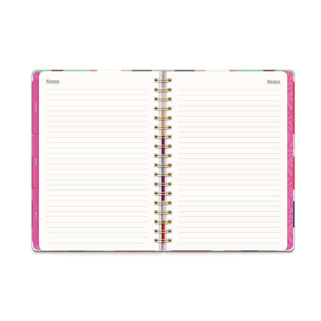 2025 Summer Poppies Tri-Tab Planner